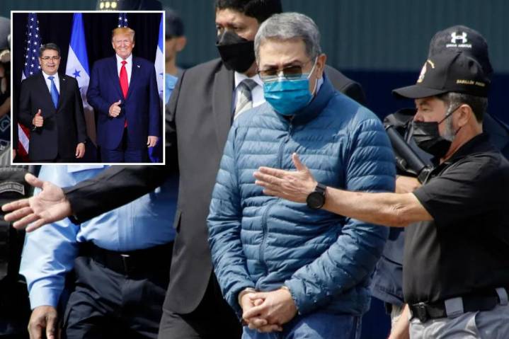 Trump plans to pardon former Honduran President Juan Orlando Hernandez for 2024 drug trafficking sentence