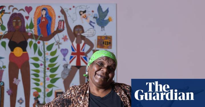 The joyful world of Kaylene Whiskey: the Indigenous artist pulling Dolly Parton and Wonder Woman into the outback