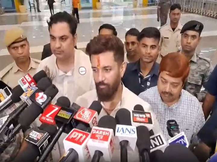 "NDA will form govt in Bihar with big victory": Union Minister Chirag Paswan