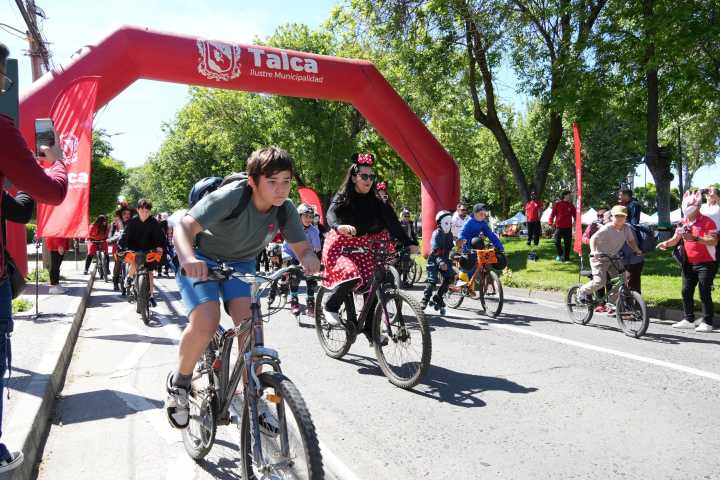 Cicletón Talca: la actividad solidaría que espera reunir más de 1.000 ciclistas para apoyar a la Teletón