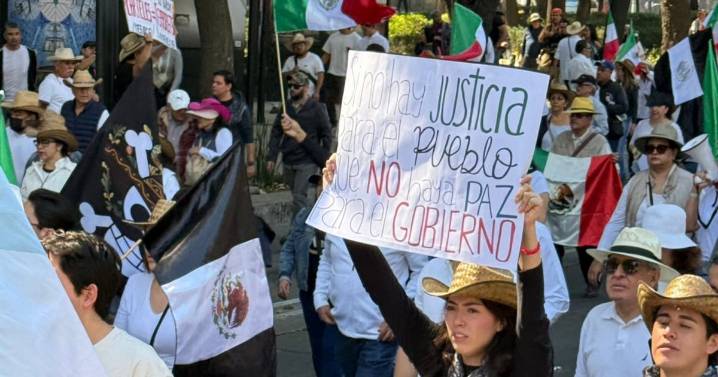(FOTOS) Marcha de Generación Z México: Al grito de ‘Fuera Morena’; así se ve la protesta en CDMX