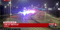 1 killed in pedestrian crash on I