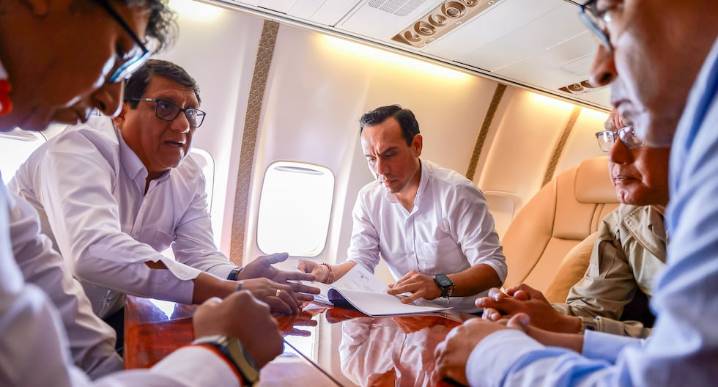 Presidente José Jerí llega a Tumbes para cumplir agenda oficial