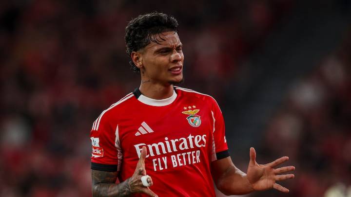 Richard Ríos en descenso: la pasa mal con Benfica y tiene un nuevo valor en el mercado de pases