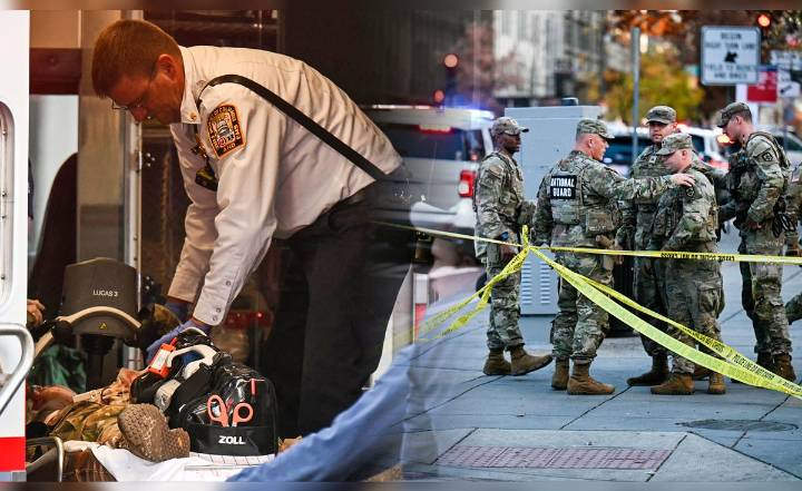 Dos agentes de la Guardia Nacional de EE. UU. están en estado crítico tras tiroteo cerca a la Casa Blanca, según FBI