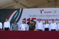 Guardia Estatal presente en desfile conmemorativo del 115 aniversario de la Revolución Mexicana
