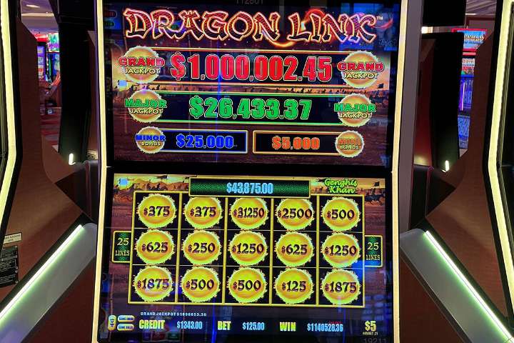 Dragon Link jackpot worth $1.1M hits at The Venetian on the Las Vegas Strip