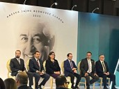 Entrega Index presea Jaime Bermúdez Cuarón