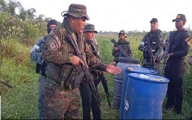 FANB destruye campamento del narcotráfico en el estado Zulia