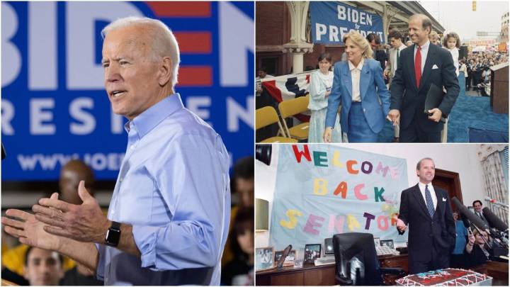 Joe Biden's political career through the years