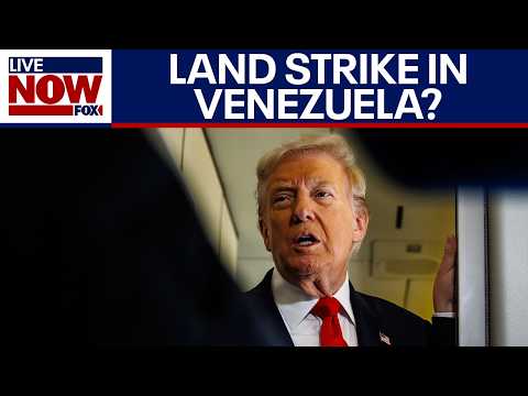 Trump says he is not planning military strikes within Venezuela