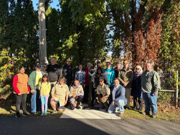 Local Scout installs Bridgeport’s first bike repair station