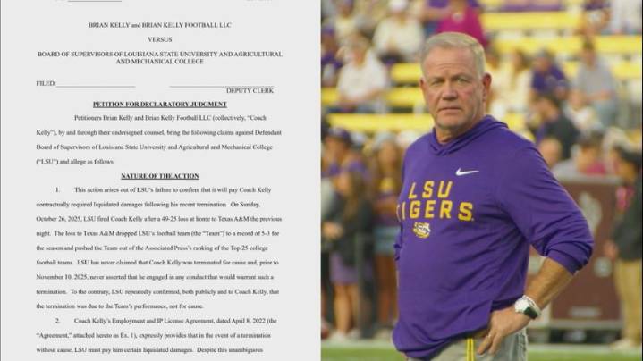 Attorney weighs in on Brian Kelly suing LSU over buyout