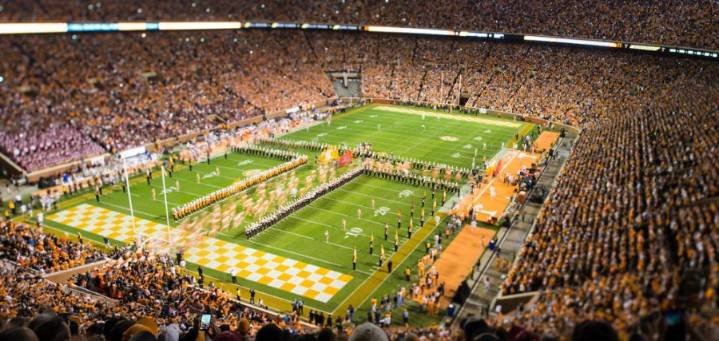 'Sound of Freedom' Practice flyover at Neyland Stadium builds excitement for homecoming game
