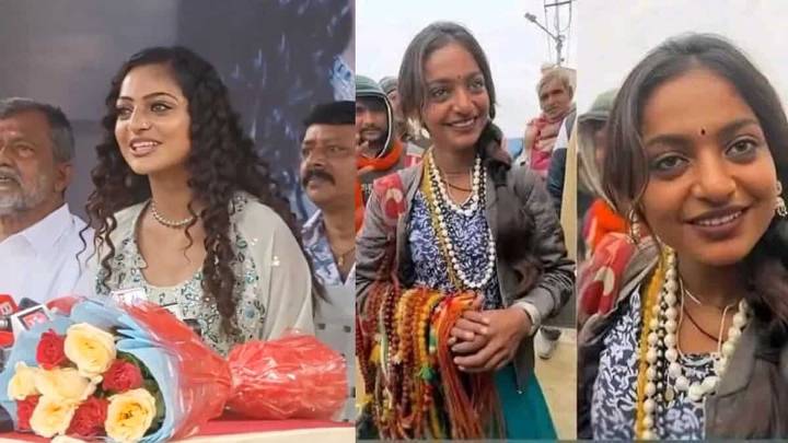 Maha Kumbh viral girl Monalisa finds work in Hyderabad