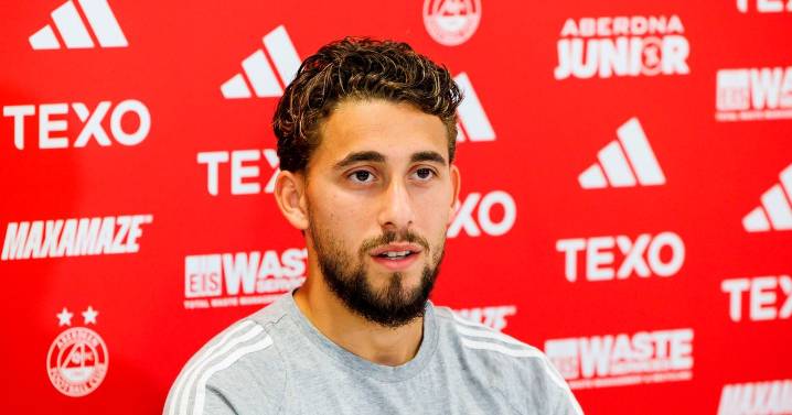 Adil Aouchiche taking Aberdeen history lessons on TikTok as he swots up on Sir Alex Ferguson's European heyday