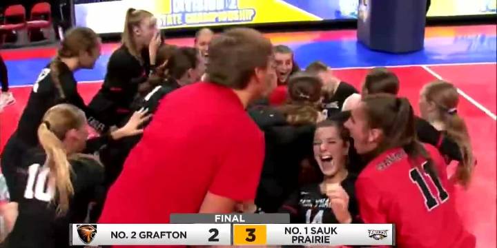 Sauk Prairie wins Division 2 WIAA Girls Volleyball state championship