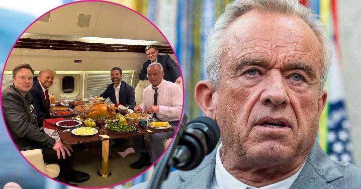 Robert F. Kennedy Jr. Annoys Critics With Photoshopped Thanksgiving Version of Infamous McDonald's Moment on Trump Force One: 'Seriously?'