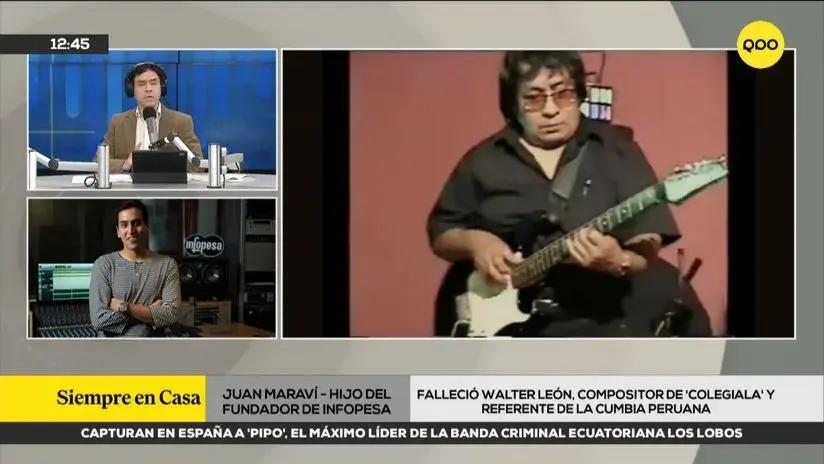 Infopesa lamenta la partida de Walter León y destaca su aporte a la cumbia peruana