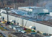 See drone video, photos of firefighters battling blaze at Novelis aluminum plant in Oswego County