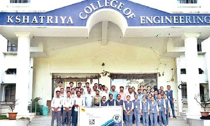 AI training prog held at Kshatriya College of Engg