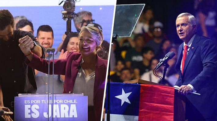Con masivos actos los candidatos Jeannette Jara y José Antonio Kast cerraron sus campañas en la RM