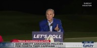 Governor Greg Abbott announces re-election campaign for fourth term