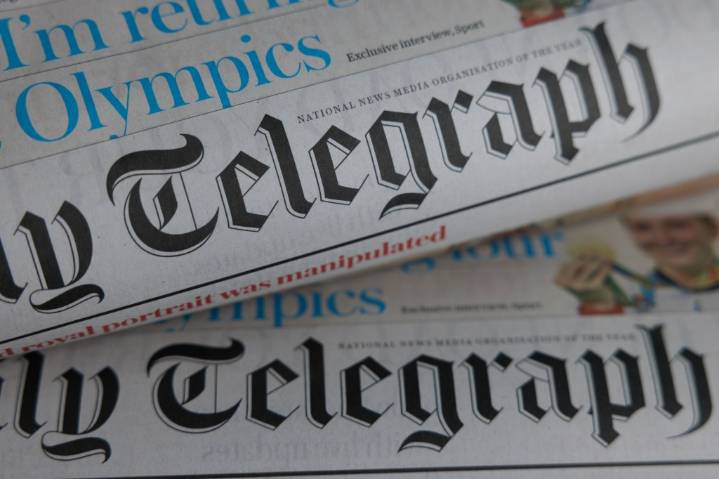 Daily Mail Publisher Strikes $655M Deal To Buy The Daily Telegraph