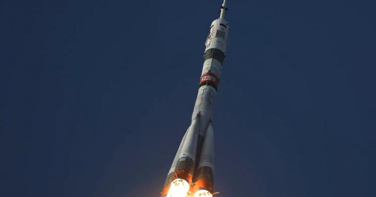 US-Russian crew blasts off for International Space Station