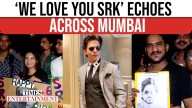 From Dubai to Kolkata,Fans From Across The World Throng Outside 'Mannat' As SRK Turns 60
