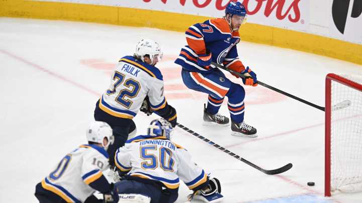 Oilers at Blues odds, picks and predictions