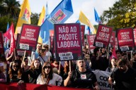 Tens Of Thousands In Lisbon Protest Labour Reforms