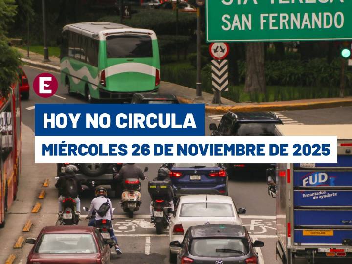 Hoy no Circula del miércoles deja en casa a estos coches en CDMX y Edomex