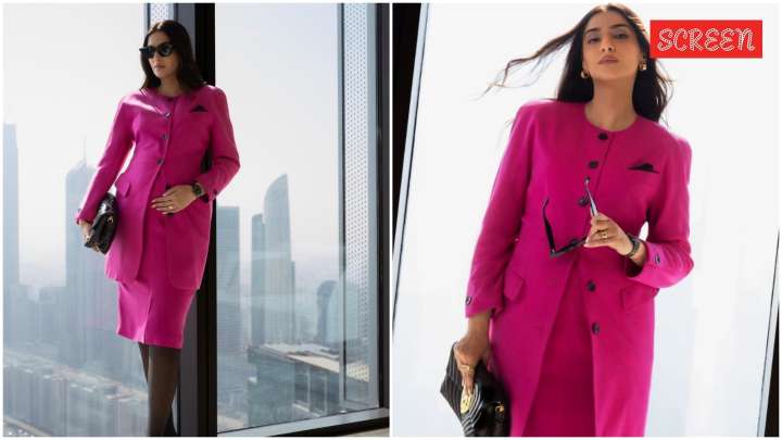 Sonam Kapoor confirms second pregnancy, shows off baby bump in Princess Diana