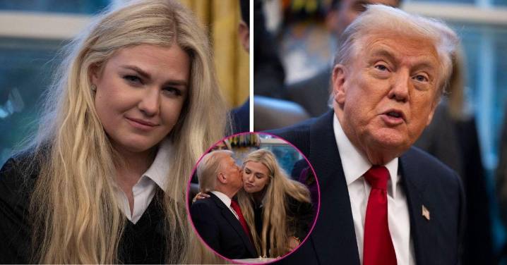 Donald Trump Slammed for 'Creepy' Erika Kirk Kiss in Oval Office: 'Peak Sleaze Energy'