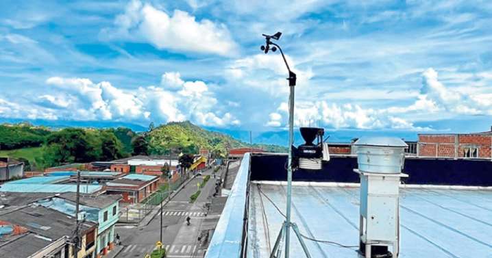 Supimos que: Monitoreo de partículas contaminantes, desde la nueva sede de colegio recién inaugurado en Caldas