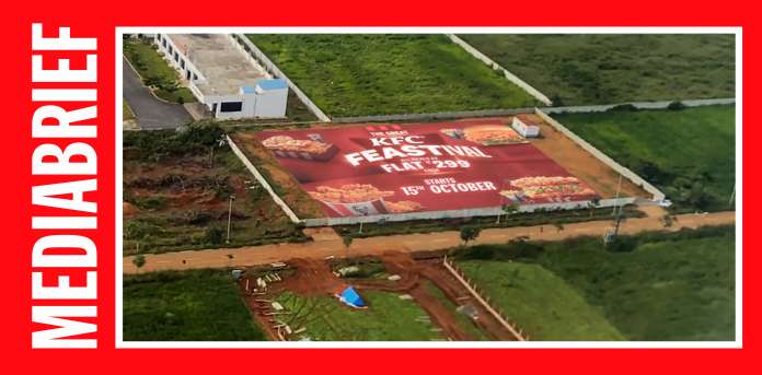 KFC’s ‘Feastival’ campaign takes flight with unique Bengaluru Airport branding