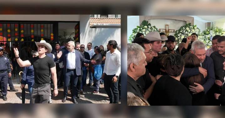 ¡Fuera, asesino! Corren a gritos al gobernador de Michoacán durante funeral de Carlos Manzo