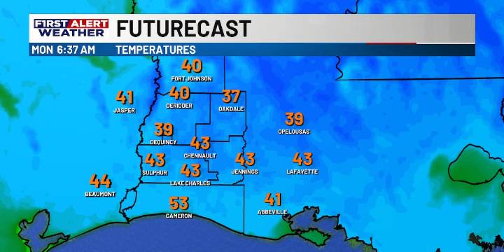 FIRST ALERT FORECAST: A few chilly mornings will kick off the week