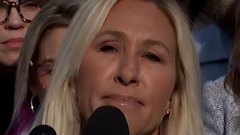 Marjorie Taylor Greene responds to Trump calling her a ‘traitor’