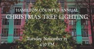 Hamilton County to host 4th annual Christmas tree lighting on courthouse lawn