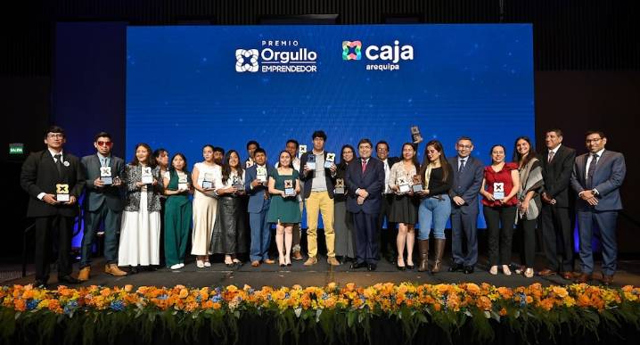 Caja Arequipa premia a ganadores del concurso nacional Orgullo Emprendedor