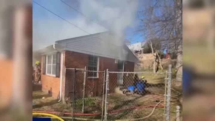 Maryland House Fire Threatens Family Pets Until A Hero Appears At Just The Right Time