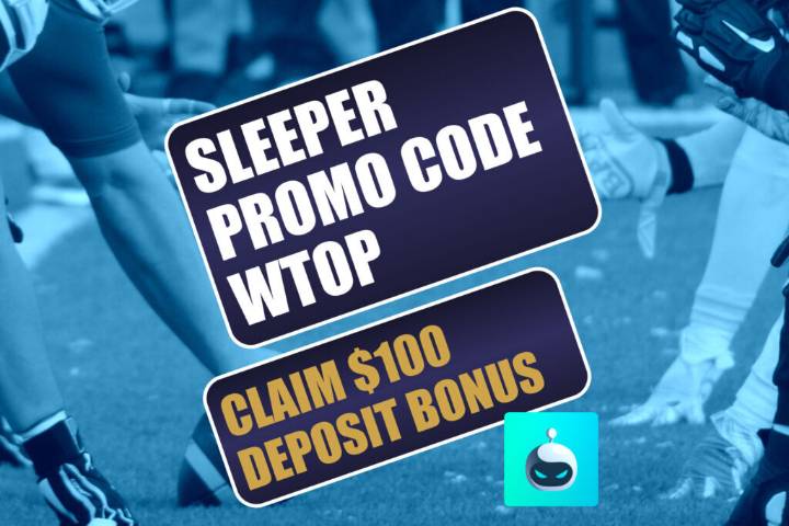 Sleeper Promo Code WTOP: Claim $100 Bonus for NFL Week 10 Picks