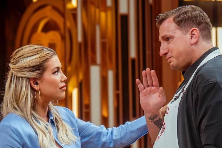 “Es difícil”. Maxi López se quebró en MasterChef Celebrity al hablar de sus hijos y Wanda Nara lo consoló