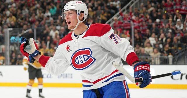 Canadiens extend winning streak to three games with a 4-1 win over the Golden Knights