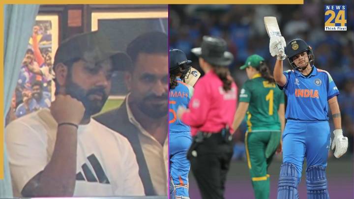 WATCH: ‘Mumbaicha Raja’ Rohit Sharma Joins Star-Studded Crowd to Cheer India