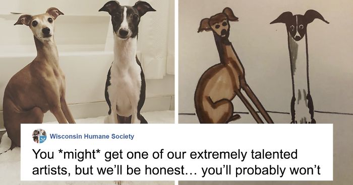 Humane Society Promises To Make A Bad Original Drawing Of Your Pet For A $15 Donation And Here’s The Results (35 Pics)