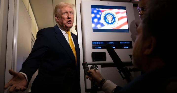 Beleaguered Trump Emerges From Hiding to Beg ‘Give Me a Break’ Over Epstein