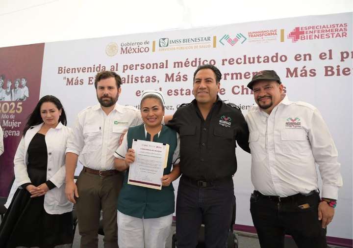 INICIA en Chiapas el programa Más Especialistas, Más Enfermeras, Más Bienestar con más de 240 médicos